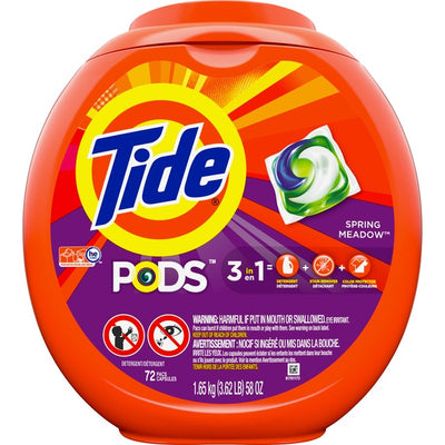 TIDE PODS SPRING MEADOW 72CT (PGC50978)