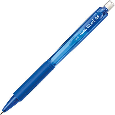 Wow! Retractable Mechanical Pencil (0.5mm), Blue Barrel (PENAL405C)