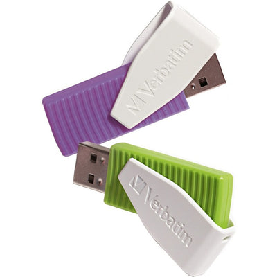 STORE/GO SWIVEL 16GB 2/PACK (VER98425)