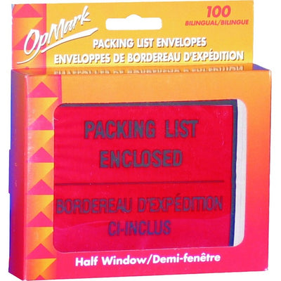 Geocan Packing List/Invoice Enclosed Envelopes (GCI90083)