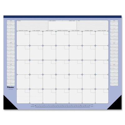 Blueline Blueline Undated Monthly Desk Pad Calendar (BLIA181722B)