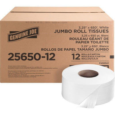 Genuine Joe 2-ply Jumbo Roll Dispenser Bath Tissue (GJO2565012)