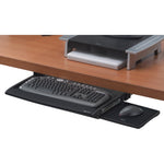 Fellowes Deluxe Keyboard Drawer With Soft Touch Wrist Rest (FEL8031201)