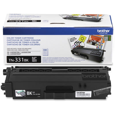 Brother TN331BK Original Toner Cartridge (BRTTN331BK)