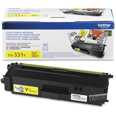 Brother TN331Y Original Toner Cartridge (BRTTN331Y)