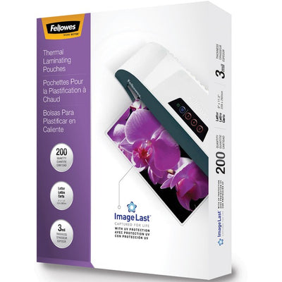 Fellowes ImageLast Jam-Free Thermal Laminating Pouches (FEL5244101)