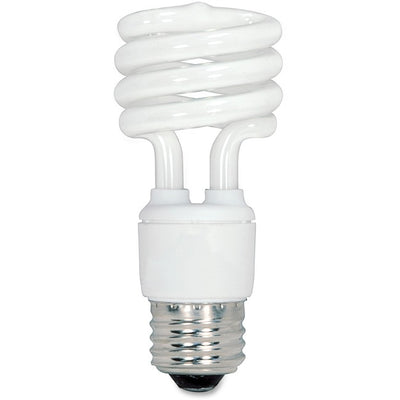 Satco 13W T2 2700K Fluorescent Spiral CFL Bulb (SDNS6235)