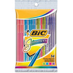 PEN SHIMMERS FASHION AST 14/PK (BICWMS101SHBA)