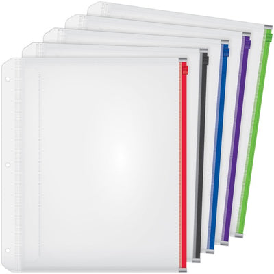 Cardinal&reg; Zipper Binder Pockets (CRD14650)