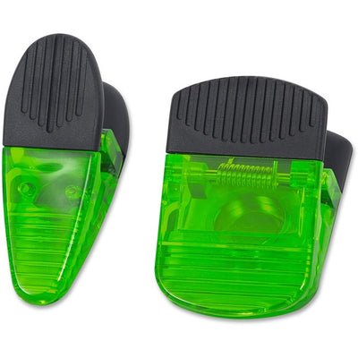 CLIP JUMBO MAGNETIC 2/PK*GREEN (MGE1018315160)