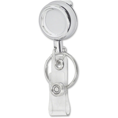 Merangue Chrome-finish Metal Badge Reel (MGENPRSMALL)