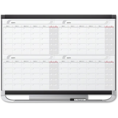 Quartet Prestige Total-erase Four-month Calendar (QRT20125)