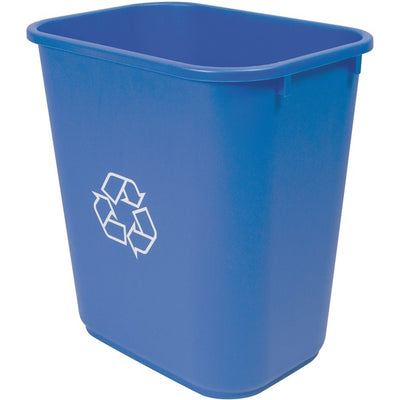 Storex Washable 28qt Plastic Recycling Basket (STX00714U06C)
