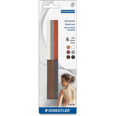 HARD PASTEL STICKS ASST *6/PK (STD2490BK-1A6)