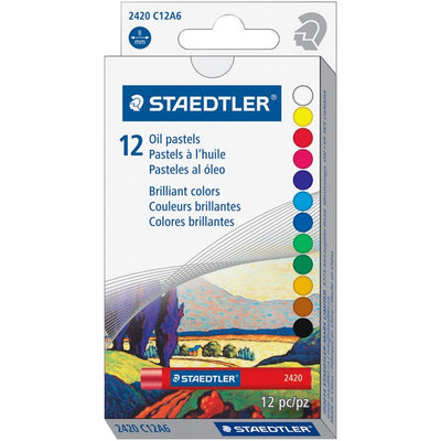 OIL PASTELS ASST        *12/PK (STD2420-C12A6)