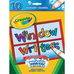 Crayola Markers, Broad Line Washable 10 ct - Window Writers (CYO56-9704)
