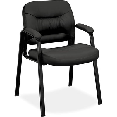 GUEST CHAIR BLK LTHR (BSXVL643SB11)