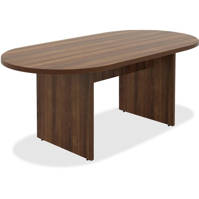 Lorell Chateau Series Walnut Oval 6' Conference Table (LLR34337)
