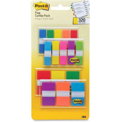 Post-it&reg; Assorted Flag Combo Pack (MMM683-XL1)