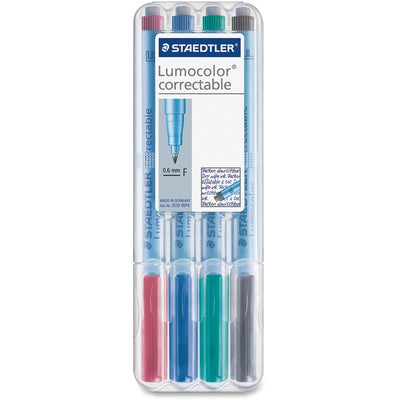 Staedtler Correctable Marker Pens (STD305FWP4-1)