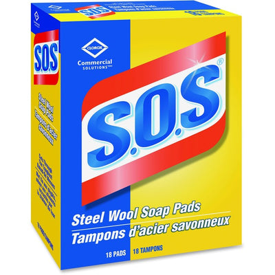 S.O.S Steel Wool Soap Pads (CLO01177)