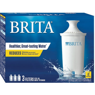 Brita Pitcher Replacement Filters (CLO635503PAK3)