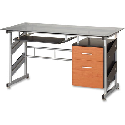 GLASS DESK CHRRY/GRAN - 2 PC (HTWKA115526CG)