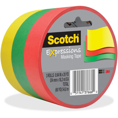EXPRESS. PRIMARY MASKTAPE 3PK (MMM34373PRMES)
