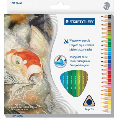 WATER COLOUR PNCL TRIANG*24/BX (STD1271-C24A6)