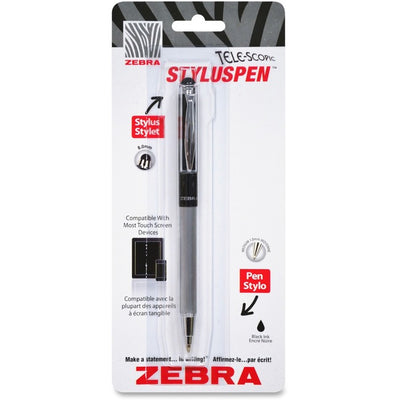 Zebra Pen Telescopic Ballpoint Stylus Pen (ZEB33611)