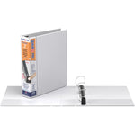 QuickFit PRO Heavy-Duty Single-Touch View Binder, Locking D Rings, 2 Inch, White (RGO90030)