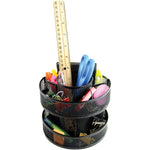 DESK ORGANZR REVOLVING,BLACK (WNN12180)