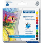 CRAYONS WATERCOLOUR, 12/BX (STD223M12A6)