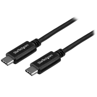 StarTech.com 1m 3 ft USB C Cable - M/M - USB 2.0 - USB-IF Certified - USB-C Charging Cable - USB 2.0 Type C Cable (STCUSB2CC1M)