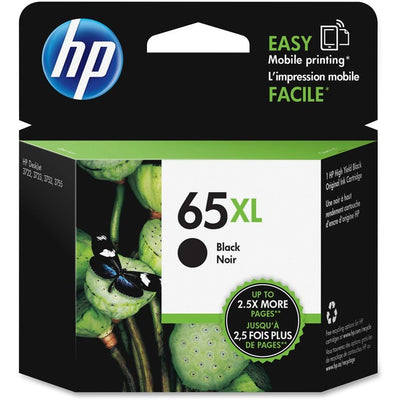 HP 65 XL Black Original Ink Cartridge - Single Pack (HEWN9K04AN140)