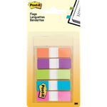 Post-it&reg; Flags in On-the-Go Dispenser - Bright Colors (MMM683-5CB2)