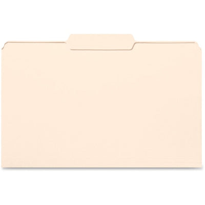 Business Source 1/3 Tab Cut Legal Recycled Top Tab File Folder (BSN99725)