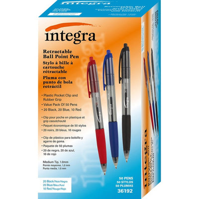 Integra 1.0mm Retractable Ballpoint Pen (ITA36192)
