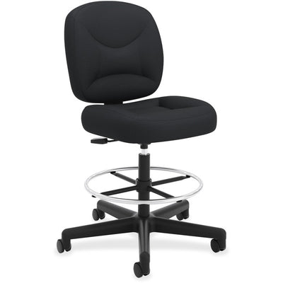 TASK STOOL, BLACK FABRIC (BSXVL215MM10)