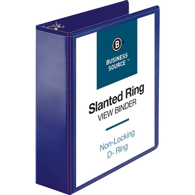 Business Source D-Ring View Binder (BSN28455)
