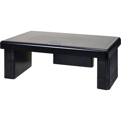 DAC&reg; Stax MP-213 Height-Adjustable Monitor/Laptop Stand with 2-USB Ports, Black (DTA02159)