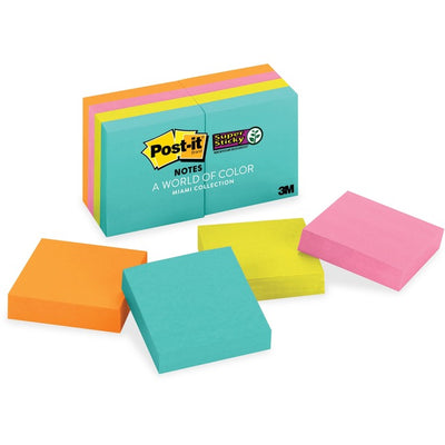 Post-it&reg; Super Sticky Adhesive Note (MMM622-8SSMIA)