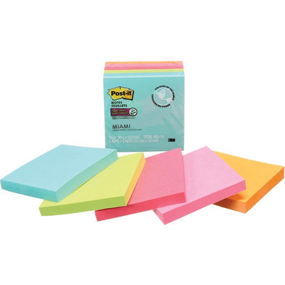 Post-it&reg; Super Sticky Adhesive Note (MMM654-5SSMIA)