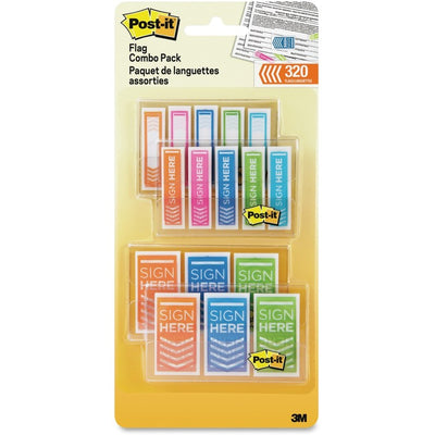 POST-IT SIGN HERE,COMBO PACK (MMM680SH4VAOT)