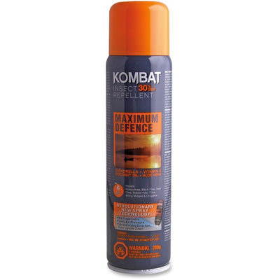 Kombat Max Defence Insect Repellent 30% DEET - 200 g (EMP90300)
