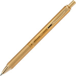 EnerGel Alloy Retractable Premium Liquid Gel Pen, (0.7mm) Metal Tip, Gold Barrel, Black Ink (PENBL407X-A)