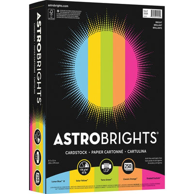 Astrobrights Color Card Stock - 5 Assorted Colours (NEE99904)
