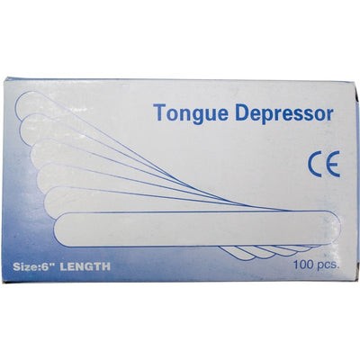 TONGUE DEPRESSR NON-STER,100pk (PME008-0150)