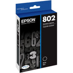 Epson DURABrite Ultra 802 Original Ink Cartridge - Black (EPST802120-S)