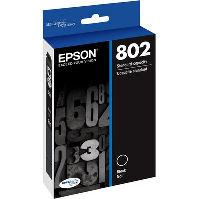 Epson DURABrite Ultra 802 Original Ink Cartridge - Black (EPST802120-S)
